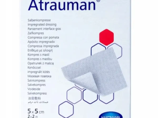 Atrauman Ag obloga sa srebrom 5x5cm, 1komad