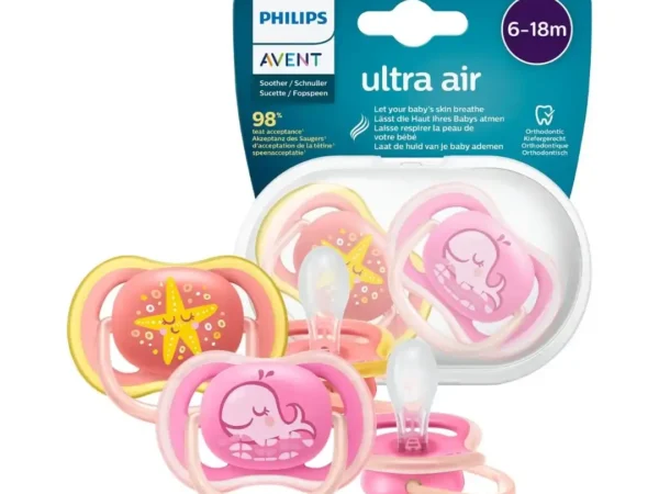 Avent varalica ultra air za devojčice 6-18m 2komada 2733