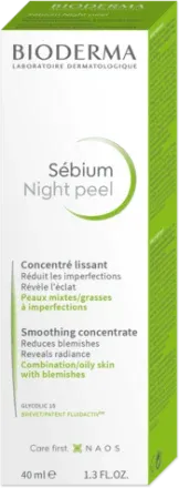 Bioderma Sebium Noćni piling, 40 ml