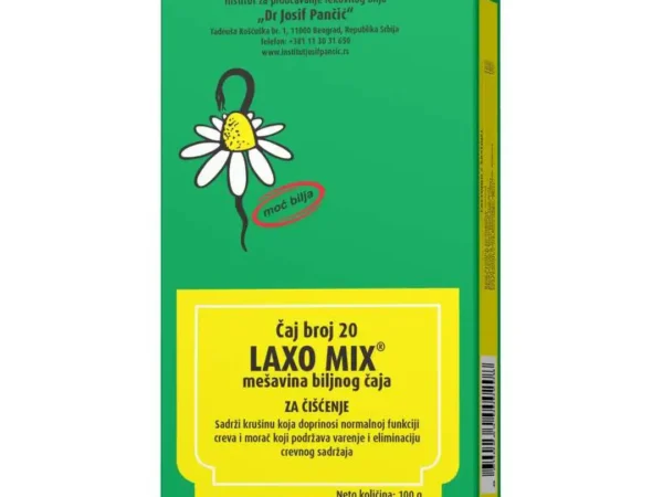 LAXO MIX - mešavina biljnog čaja za čišćenje (Čaj broj 20) 100g
