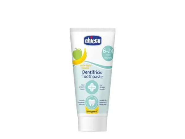 CHICCO PASTA ZA ZUBE JABUKA+BANANA 50ml 6-24meseca