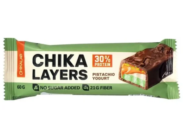 CHIKALAB CHIKALAYERS PROTEINSKI BAR PISTAĆ JOGURT 60g