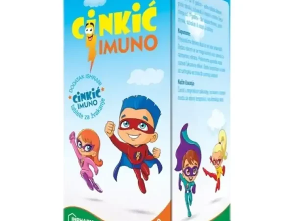 CINKIĆ IMUNO 60 tableta za žvakanje od 3.godine