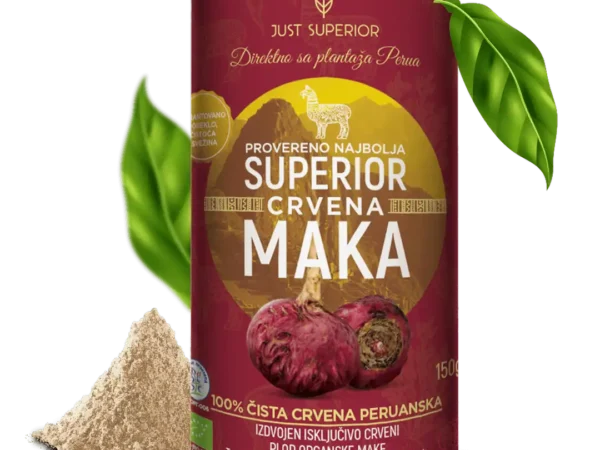 JUST SUPERIOR Organska Crvena Maka u prahu - 150g