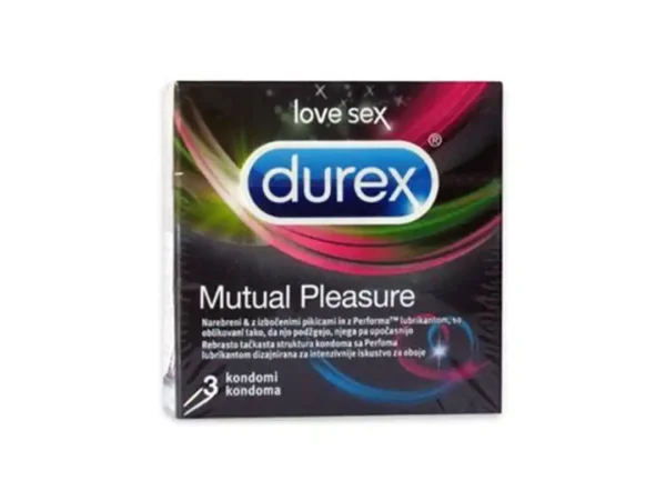 Durex Mutual Pleasure prezervativi, 3komada