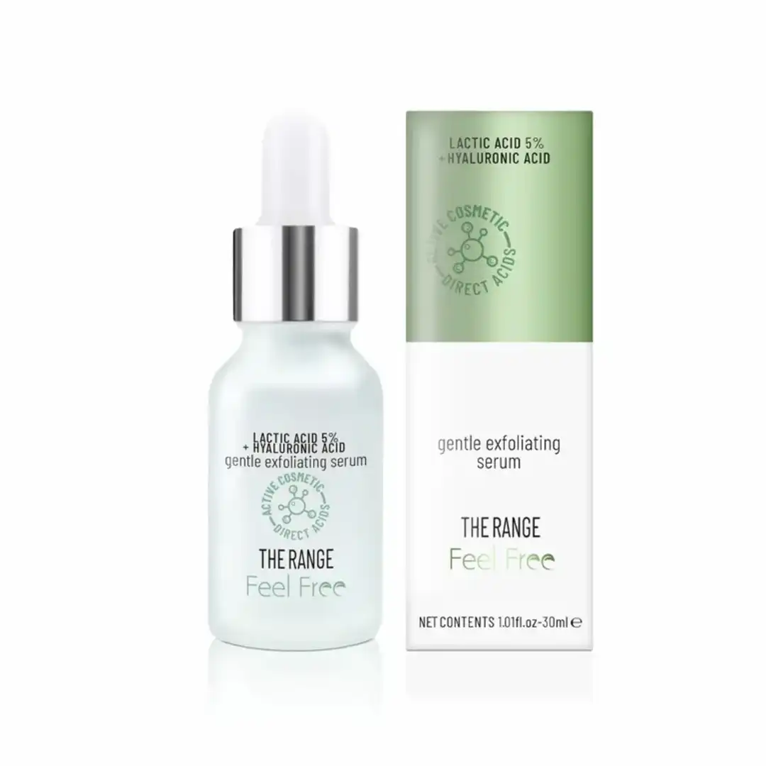 FEEL FREE SERUM ZA LICE SA 5% MLECNE KISELINE+HIJALURONSKA KISELINA 30ML
