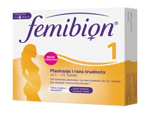 Femibion 1, 28 tableta
