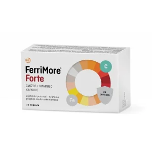 Ferrimore Forte (Fe+vitamin C) 30 kapsula