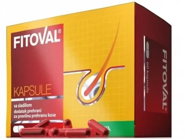 FITOVAL protiv opadanja kose, 60kapsula