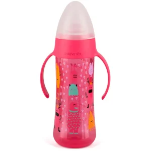 SUAVINEX FLAŠICA SA PISKOM ROZE 303615