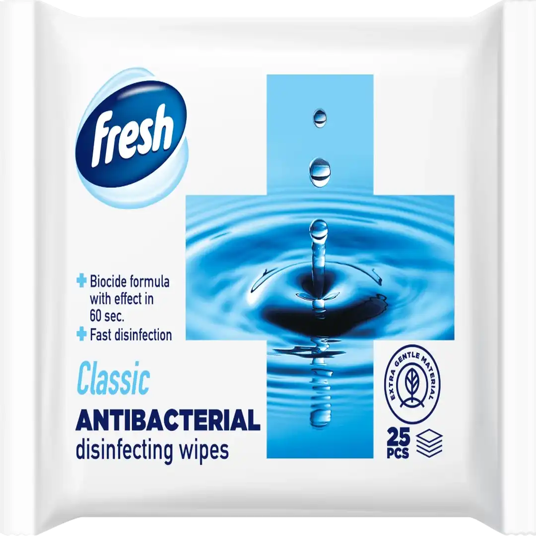 Fresh Ultra antibakterijske vlažne maramice 25komada