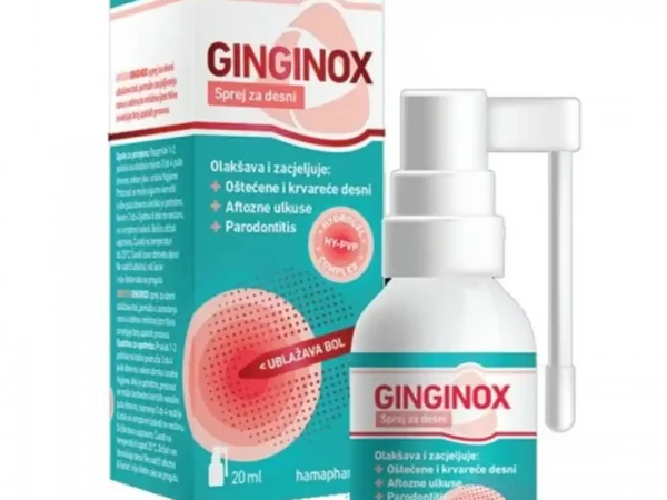 Ginginox sprej za desni 20 ml