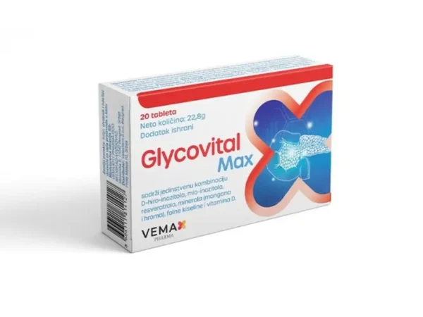 Glycovital Max 20 tableta