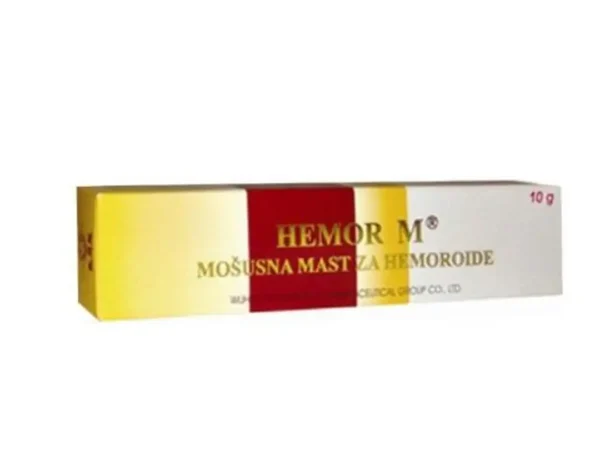 Hemor M - mošusna mast protiv hemoroida 10g