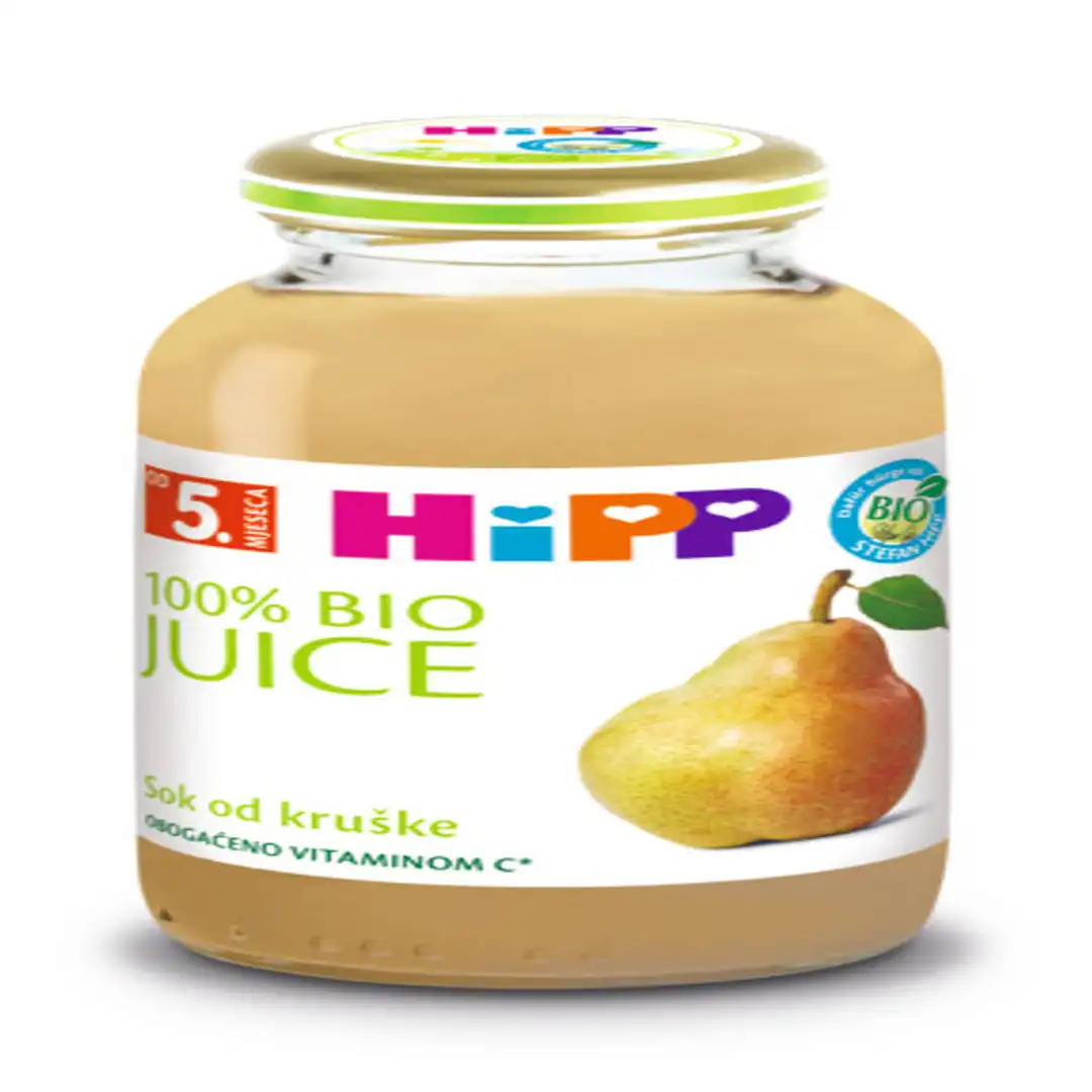 Hipp sok kruška 4+, 200ml