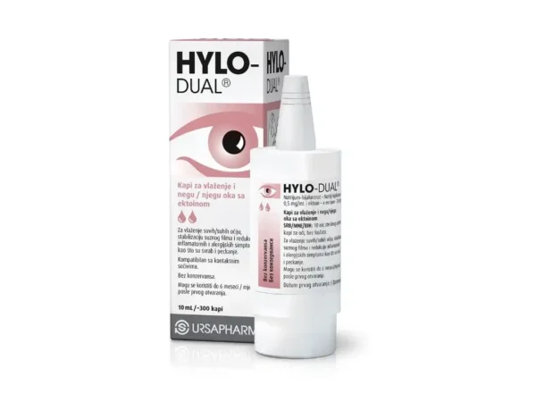 Hylo-Dual Kapi za oči, 10 ml