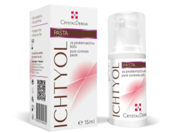 Crystal Derma Ichtyol White krem gel 30ml