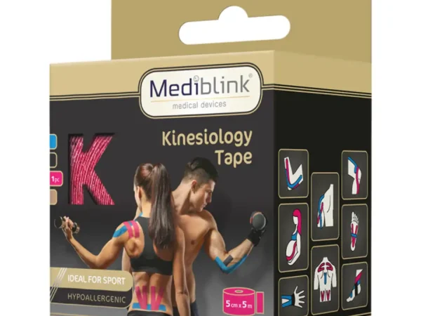 KINESIOLOGY TAPE CRVENA 5CMX5M