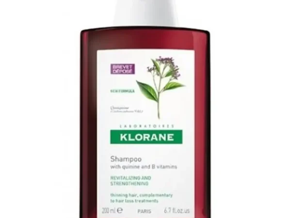 Klorane šampon kinin+ B vitamin, 200ml