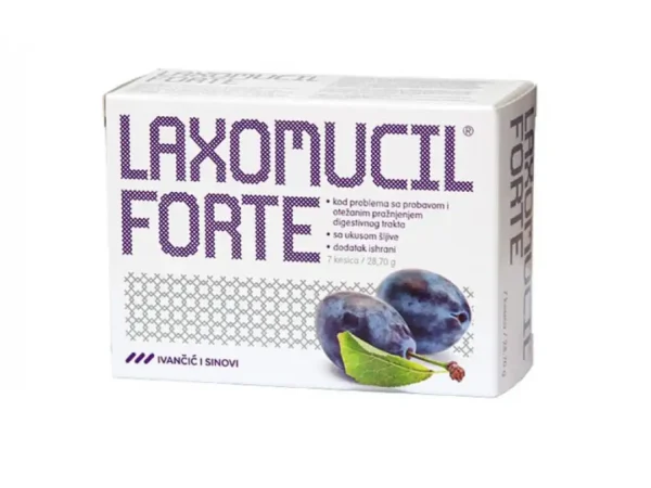 Laxomucil Forte 7 kesica