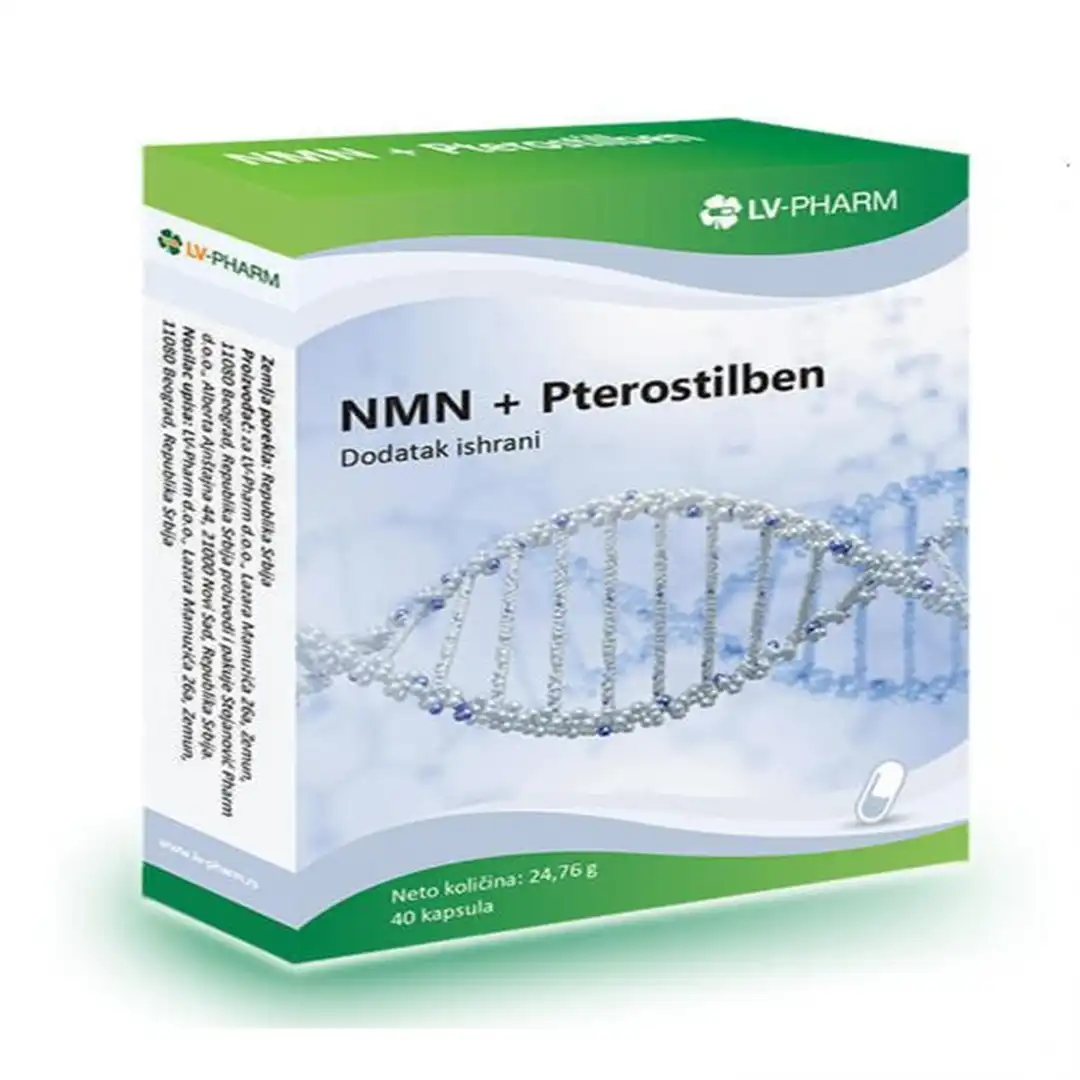 LV-PHARM NMN+PTEROSTILBEN 40kapsula
