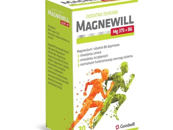 Magnewill Mg + B6 30 kapsula