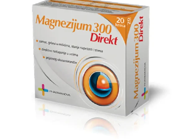 PHARMANOVA Magnezijum 300 Direkt 20 kesica