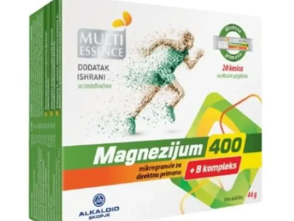 Multi Essence Magnezijum 400mg + B complex 20kesica