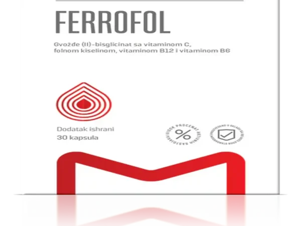 MaxMedica Ferrofol 30 kapsula
