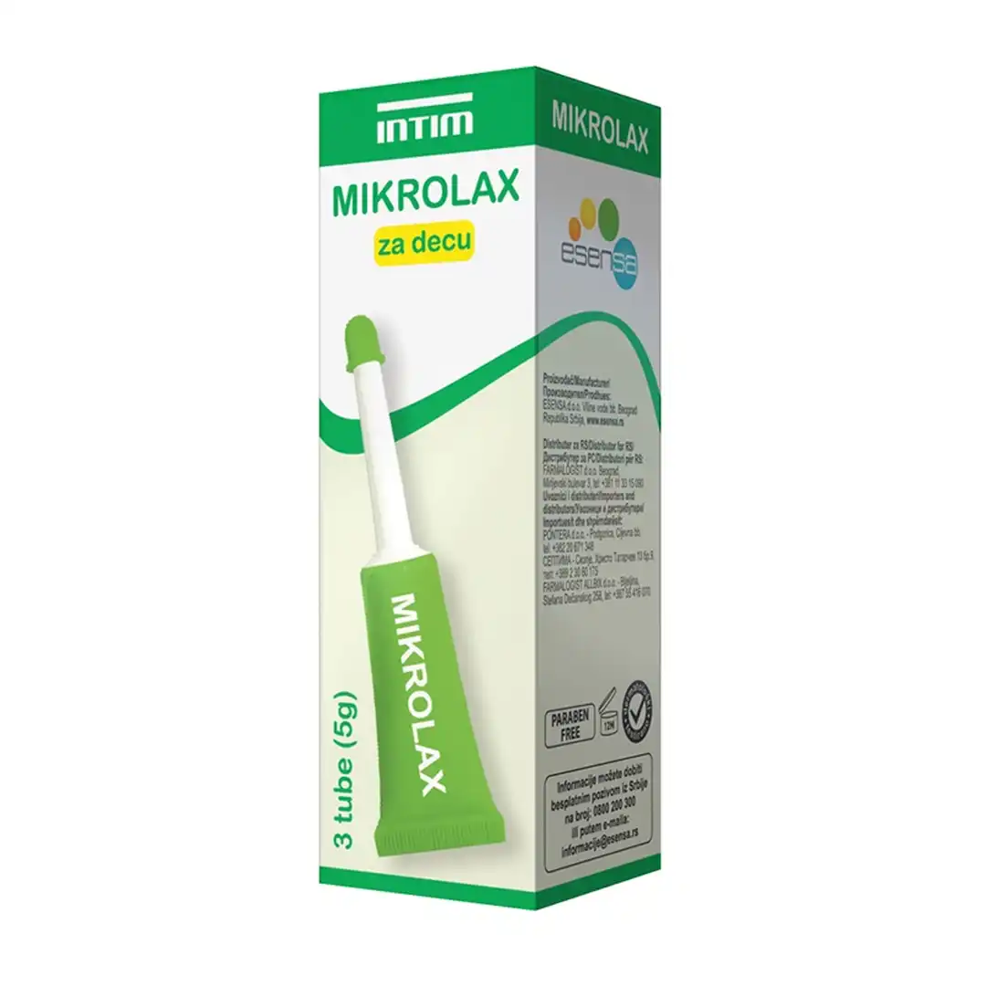 Mikrolax za decu, glicerinski gel 3x8g