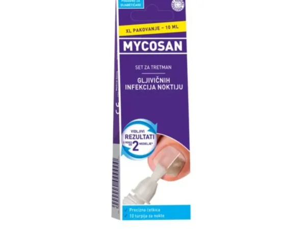 Mycosan set za tretman gljivičnih infekcija noktiju XL, 10ml