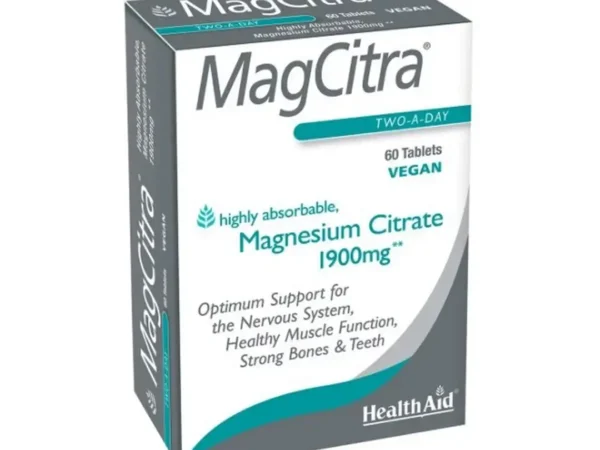 HEALTHAID MagCitra 1900mg 60 tableta