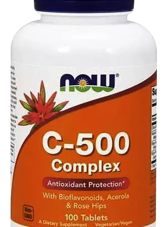 NOW vitamin C-500 100 tableta