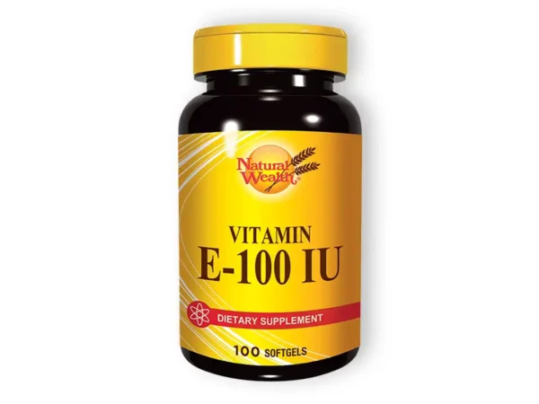 Natural Wealth vitamin E 100IU 100 kapsula