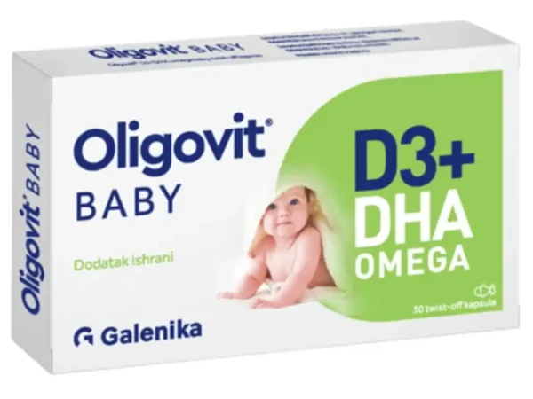 Oligovit D3+DHA omega twist-off 30komada