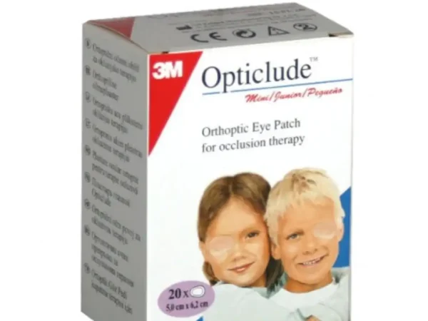 Opticlude Junior šareni flaster za oko, 20 komada