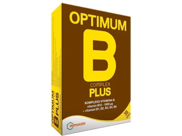Optimum B Complex Plus 30 kapsula