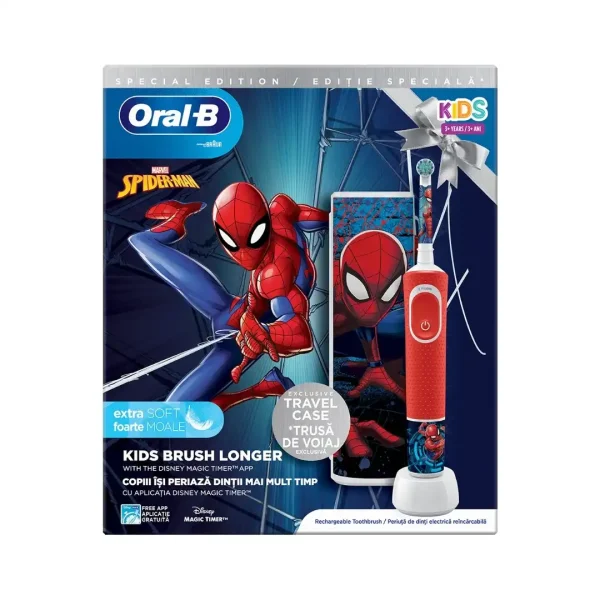 Oral-B Power Kids Vitality PRO Spiderman Električna četkica za zube
