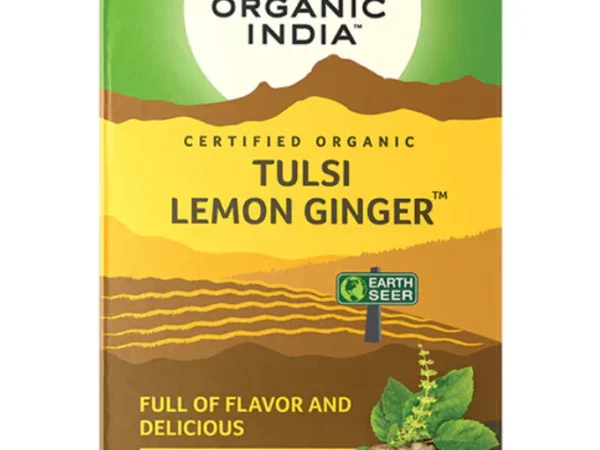 Organic India Tulsi Lemon Ginger čaj - 25 kesica