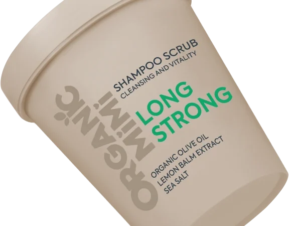 Organic Mimi šampon-piling za čišćenje i vitalnost duge kose, 310g