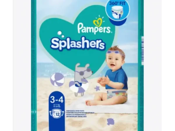 Pampers Splashers pelene za kupanje CP 3 Midi, 12 komada