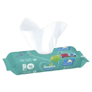 Pampers Baby vlažne maramice Fresh Clean 52 komada