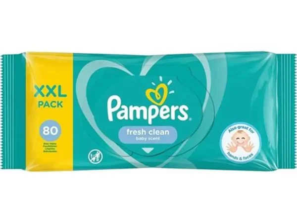 Pampers vlažne maramice Fresh Clean 80 komada