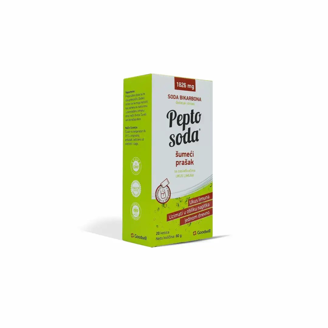 Pepto Soda Pomorandža, 20 šumećih tableta
