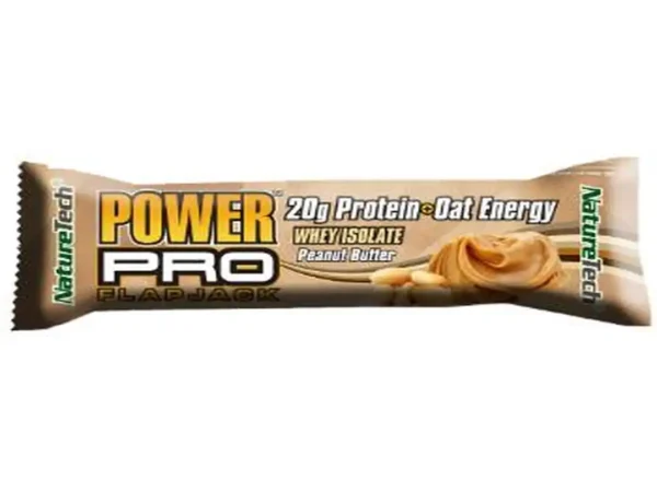 NATURETECH power pro flapjack peanut butter proteinska čokoladica 90g