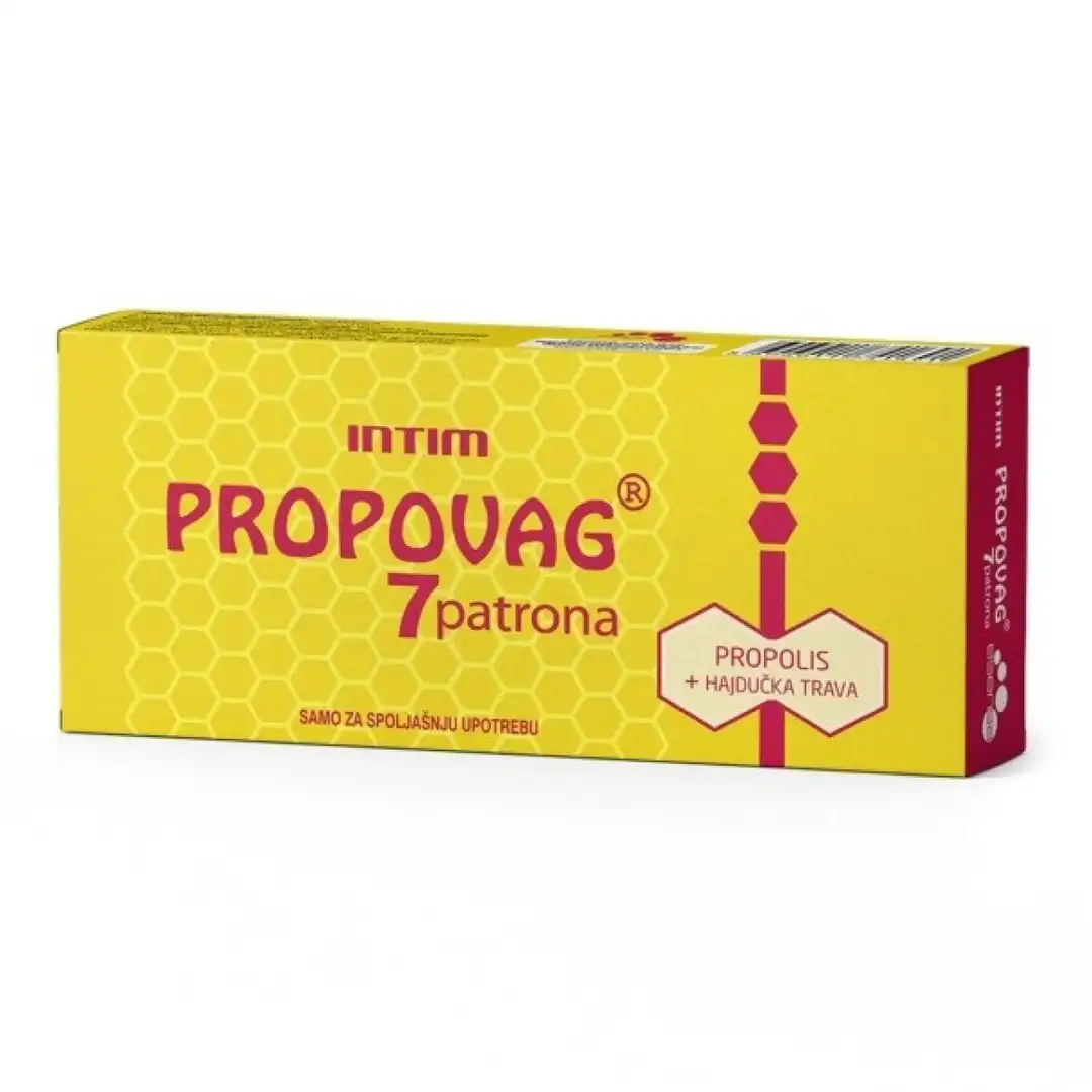 Propovag sa propolisom i hajdučkom travom, 7 vaginaleta