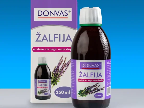 Donvas Žalfija rastvor za negu usne duplje 250ml