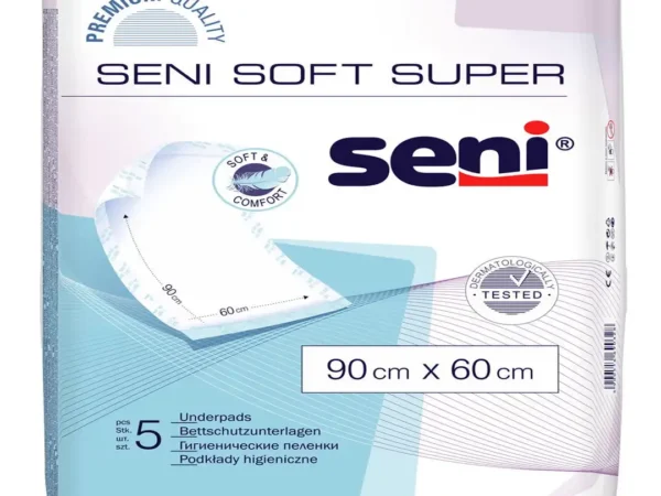Seni SuperSoft podmetač za krevet 60x90 cm, 30 komada