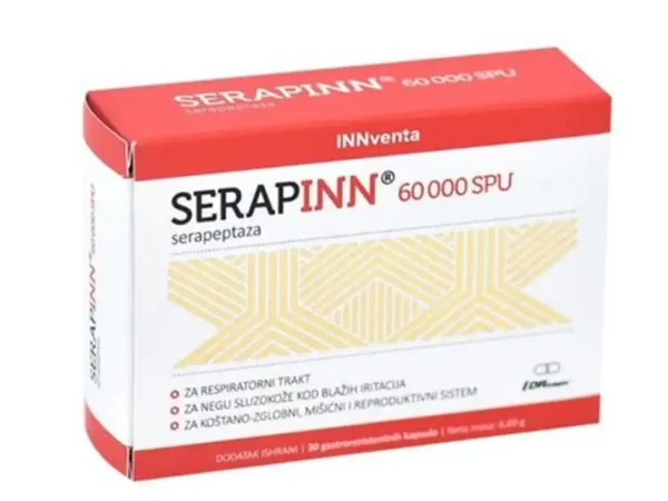 Serapinn 60000 SPU 30 kapsula