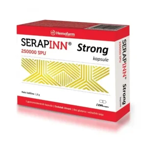 Serapinn strong 250.000IU 5 kapsula